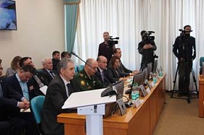 Представитель МИД России в г.Южно-Сахалинске В.Носов выступил 11 апреля 2019 г. на проводимых Сахалинской областной Думой парламентских слушаниях «О праздновании Дня Победы во Второй мировой войне»