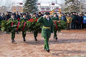 Память воинов-интернационалистов, погибших при исполнении служебного долга, почтили в Южно-Сахалинске 